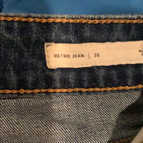 PacSun retro high rise Mom jeans with patches size 25 - Picture 5 of 7